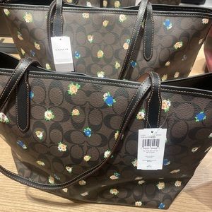 Coach Purse Flowers